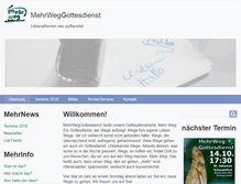 Tablet Screenshot of mehrweggottesdienst.de